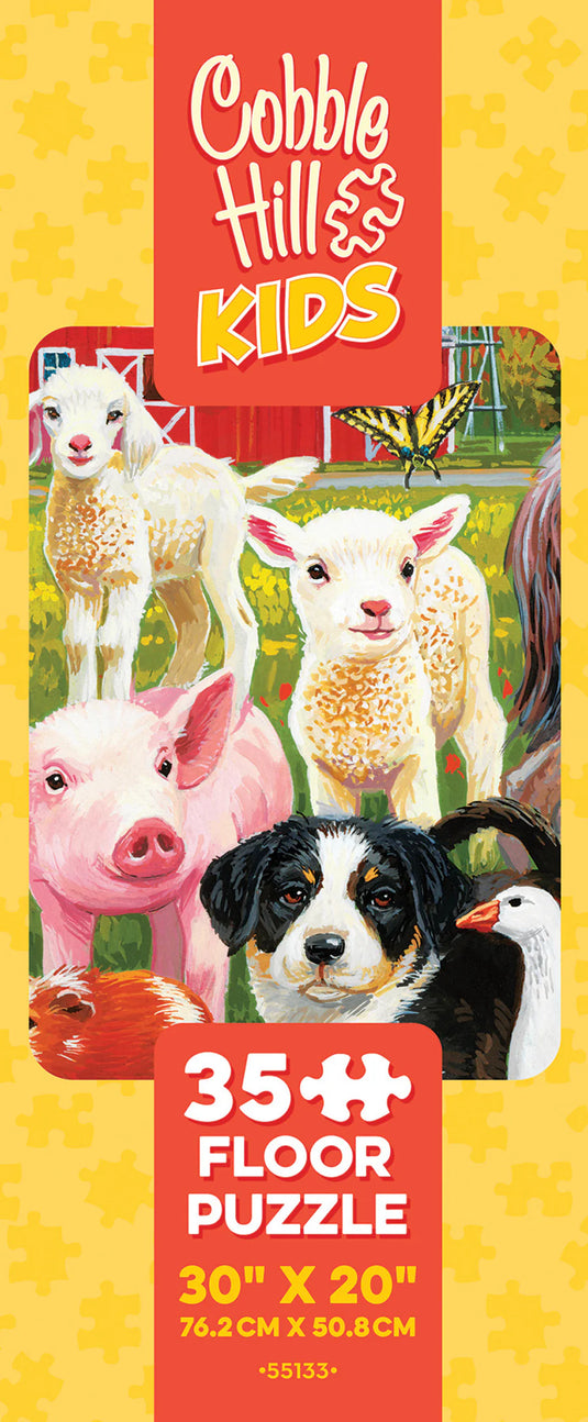 Farmyard Greetings 35 Piece Jigsaw Puzzle by Cobble Hill