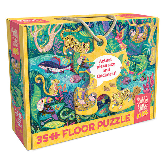 In the Rainforest (35pc) 35 Piece Jigsaw Puzzle by Cobble Hill