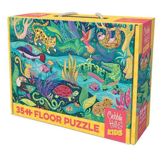 In the Rainforest (35pc) 35 Piece Jigsaw Puzzle by Cobble Hill