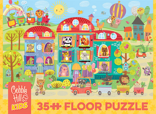 Friendly Neighbors (35pc) 35 Piece Jigsaw Puzzle by Cobble Hill