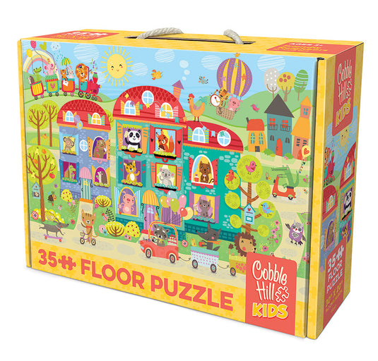 Friendly Neighbors (35pc) 35 Piece Jigsaw Puzzle by Cobble Hill