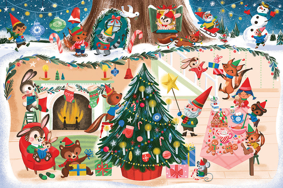 Christmas Cheer (35pc) 35 Piece Jigsaw Puzzle by Cobble Hill