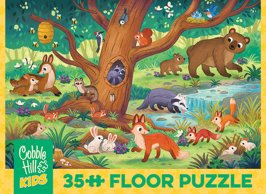 Bear and Friends (35pc) 35 Piece Jigsaw Puzzle by Cobble Hill