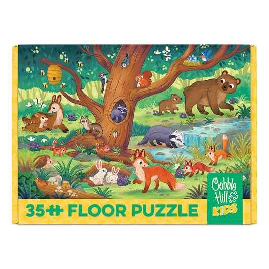 Bear and Friends (35pc) 35 Piece Jigsaw Puzzle by Cobble Hill
