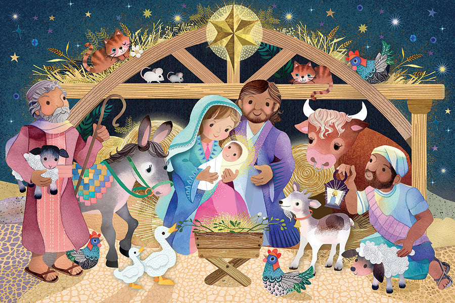 Unto Us (35pc) 35 Piece Jigsaw Puzzle by Cobble Hill