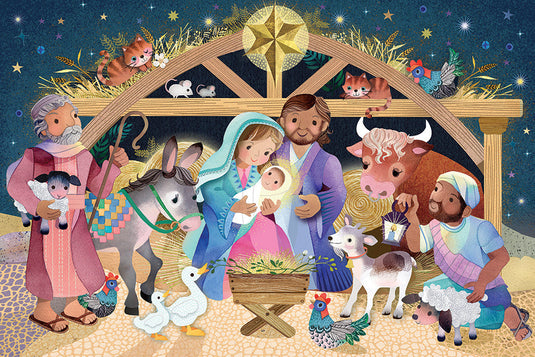 Unto Us (35pc) 35 Piece Jigsaw Puzzle by Cobble Hill