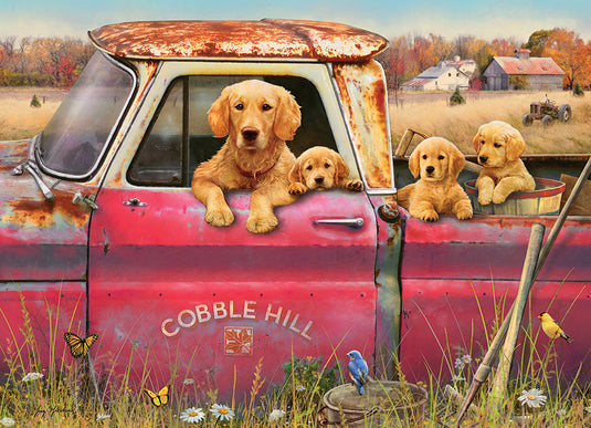 Cobble Hill Farm 1000 Piece Modular Jigsaw Puzzle by Cobble Hill - 2