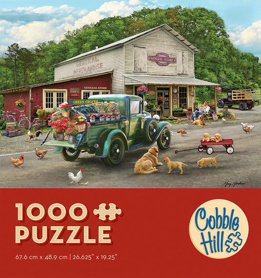 General Store 1000 Piece Modular Jigsaw Puzzle by Cobble Hill - 2