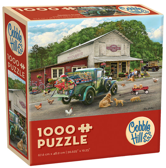 General Store 1000 Piece Modular Jigsaw Puzzle by Cobble Hill - 1