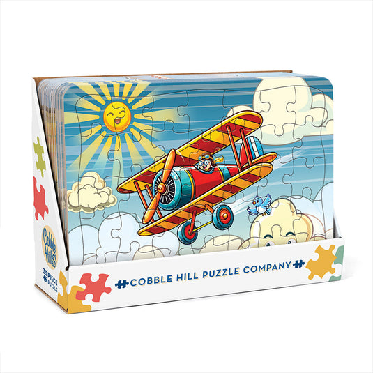 Happy Flight (tray) 35 Piece Jigsaw Puzzle by Cobble Hill