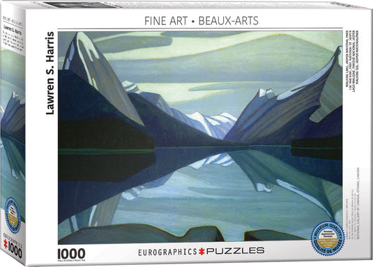 Maligne Lake, Jasper National Park 1000 Piece Jigsaw Puzzle by Eurographics - 1