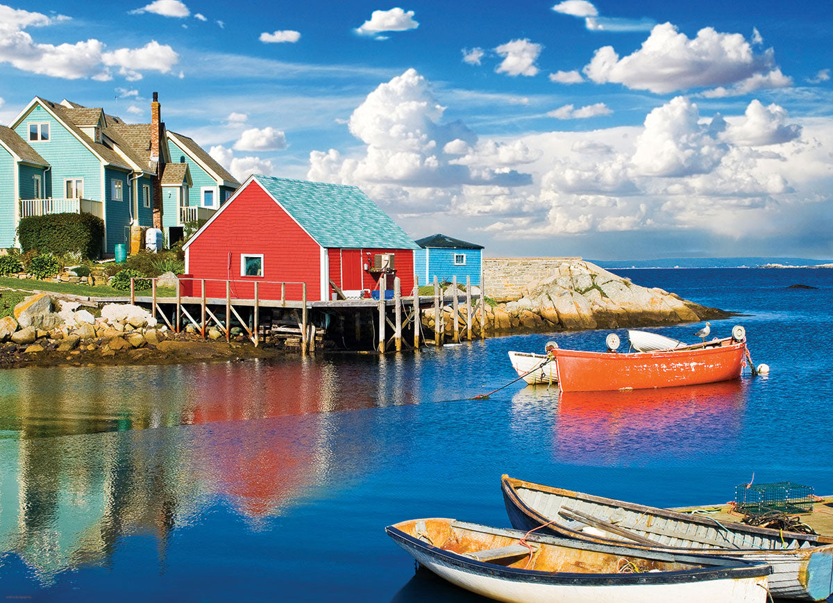 Peggy√ïs Cove, Nova Scotia 1000 Piece Jigsaw Puzzle by Eurographics