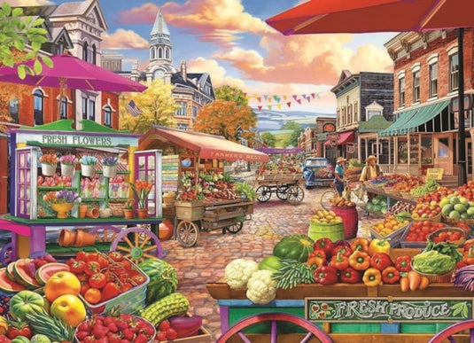 Main Street Market (Avail. canada only) 1000 Piece Jigsaw Puzzle by Eurographics - 2