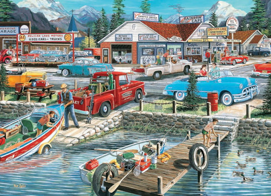 Let√ïs go Fishing 1000 Piece Jigsaw Puzzle by Eurographics - 2