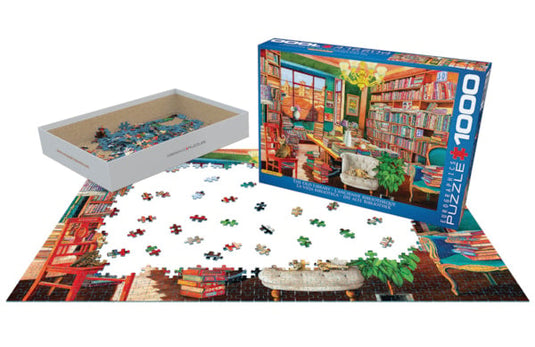 The Old Library 1000 Piece Jigsaw Puzzle by Eurographics - 3
