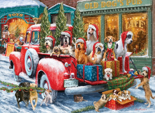 Puppy Presents 1000 Piece Jigsaw Puzzle by Eurographics - 2