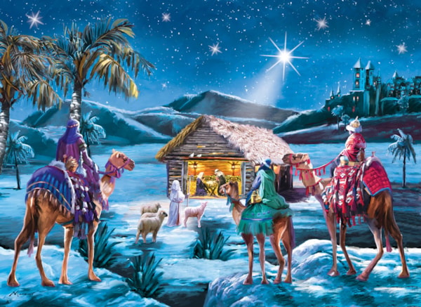The Three Kings 1000 Piece Jigsaw Puzzle by Eurographics