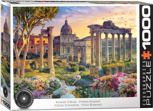 Roman Forum, Rome, Italy 1000 Piece Jigsaw Puzzle by Eurographics - 1