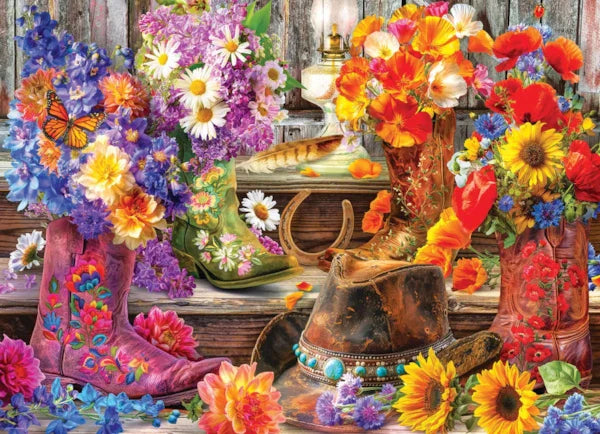 Country Romance 1000 Piece Jigsaw Puzzle by Eurographics