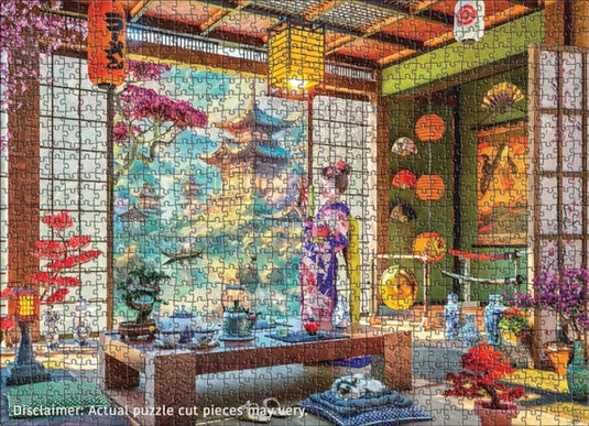 Japan Tea Room 1000 Piece Jigsaw Puzzle by Eurographics - 3