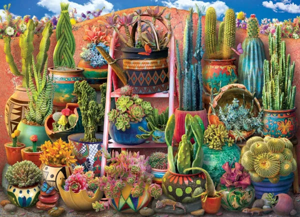 Desert Garden 1000 Piece Jigsaw Puzzle by Eurographics