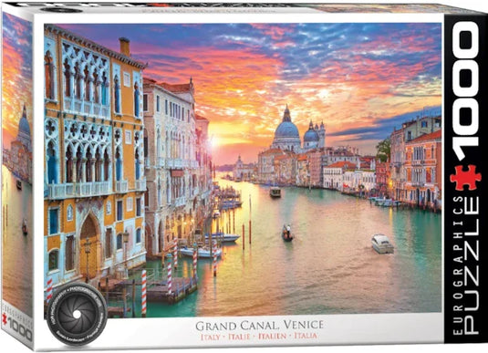 Grand Canal, Venice 1000 Piece Jigsaw Puzzle by Eurographics - 1