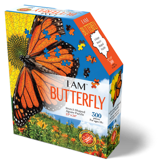 I Am Butterfly 300 Piece Puzzle by Madd Capp Box Front