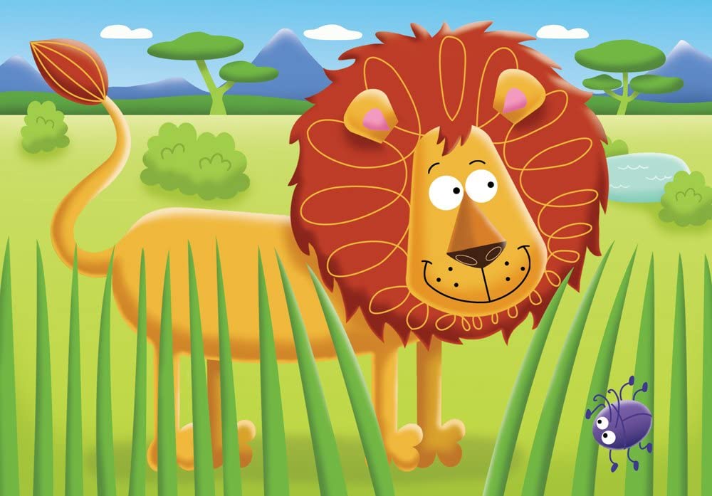 My First Puzzle  On Safari 2, 3, 4, 5 Piece Jigsaw Puzzles by Ravensburger
