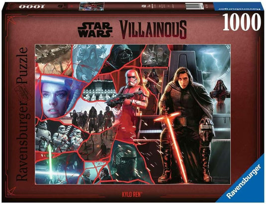Star Wars Villainous: Kylo Ren 1000 Piece Jigsaw Puzzle by Ravensburger