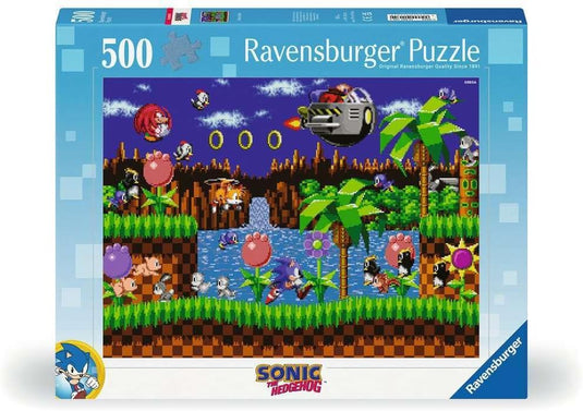 Sonic the Hedgehog 500 Piece Jigsaw Puzzle by Ravensburger