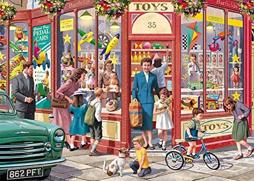 The Toy Shop 1000 Piece Jigsaw Puzzle by Falcon - 2