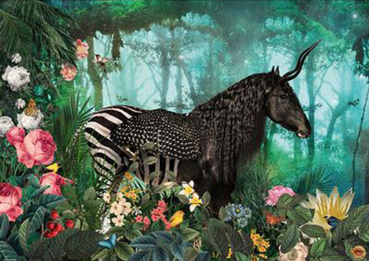 Fauna Fantasies: Equpidae 1000 Piece Jigsaw Puzzle by Heye - 2