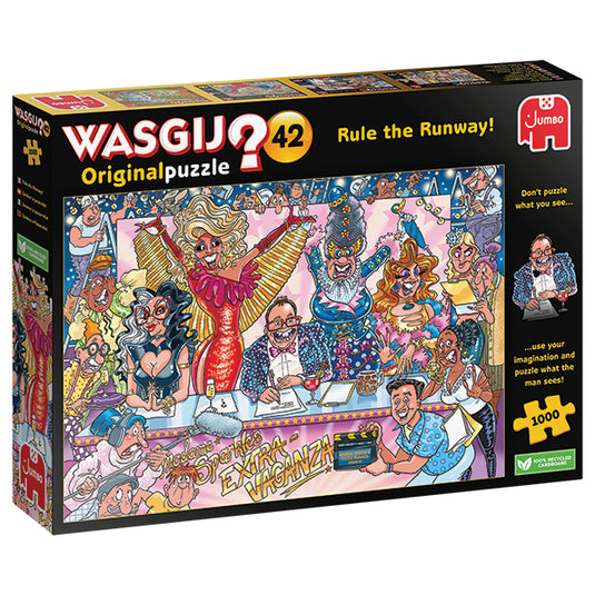Wasgij Original #42: Rule the Runway! 1000 Piece Jigsaw Puzzle by Jumbo - 1