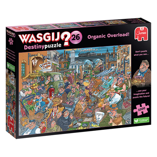 Wasgij Destiny #26: Organic Overload! 1000 Piece Jigsaw Puzzle by Jumbo - 1