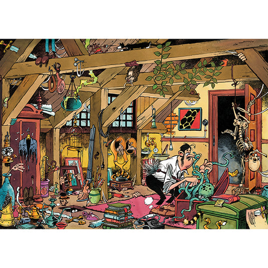 Oldtimers: The Bachelor 1000 Piece Jigsaw Puzzle by Jumbo - 2