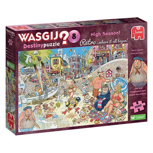 Destiny Retro #8: High Season! 1000 Piece Jigsaw Puzzle by Jumbo - 1