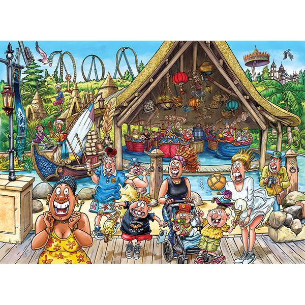 Wasgij Original Efteling: World Of Sinbad! 1000 Piece Jigsaw Puzzle by Jumbo