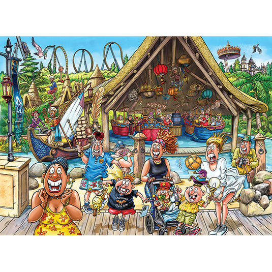 Wasgij Original Efteling: World Of Sinbad! 1000 Piece Jigsaw Puzzle by Jumbo - 2