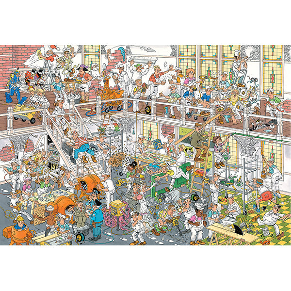 Renovation Project 3000 Piece Jigsaw Puzzle by Jumbo