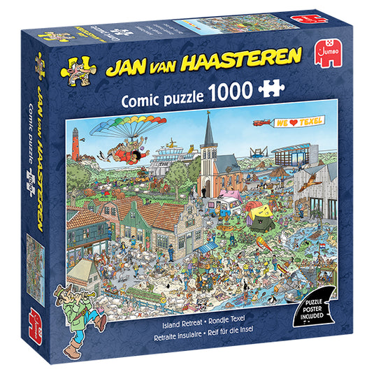 Island Retreat 1000 Piece Jigsaw Puzzle by Jumbo