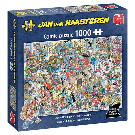 At the Hairdressers 1000 Piece Jigsaw Puzzle by Jumbo