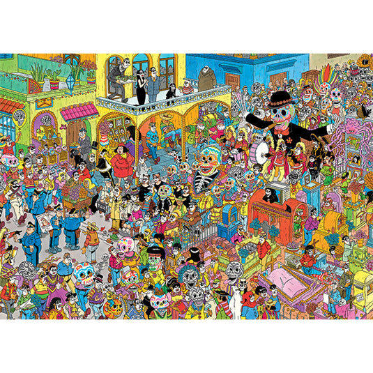 Dias de los Muertos 1000 Piece Jigsaw Puzzle by Jumbo
