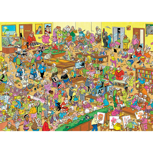 The Retirement Home 1000 Piece Jigsaw Puzzle by Jumbo