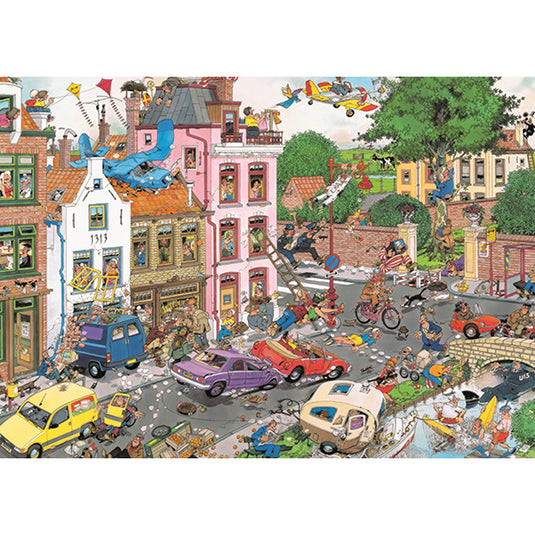 Friday the 13th 1000 Piece Jigsaw Puzzle by Jumbo - 2