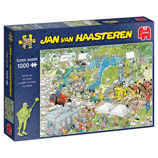 The Film Set 1000 Piece Jigsaw Puzzle by Jumbo - 1