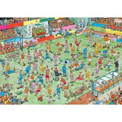 WC Women's Soccer 1000 Piece Jigsaw Puzzle by Jumbo - 2