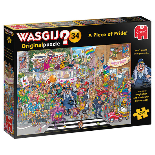 Wasgij Original #34: A Piece of Pride! 1000 Piece Jigsaw Puzzle by Jumbo - 1