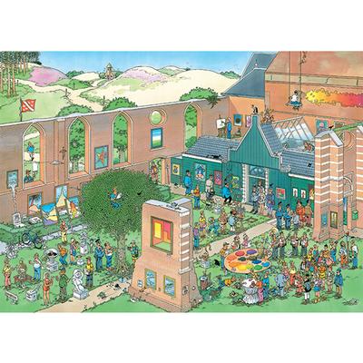 The Art Market 1000 Piece Jigsaw Puzzle by Jumbo - 2