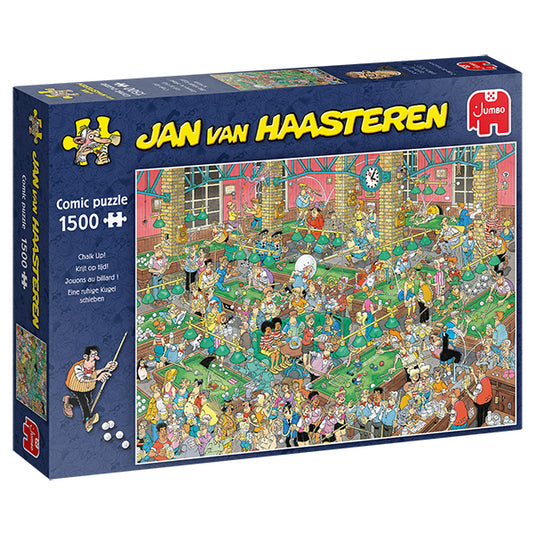 Chalk Up! 1500 Piece Jigsaw Puzzle by Jumbo - 1