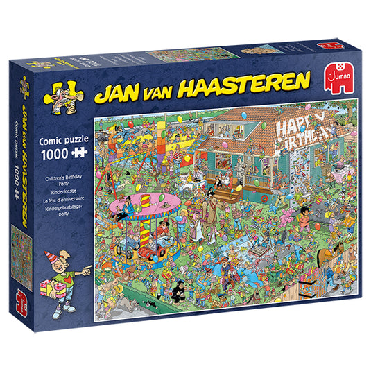 Children's Birthday Party 1000 Piece Jigsaw Puzzle by Jumbo - 1